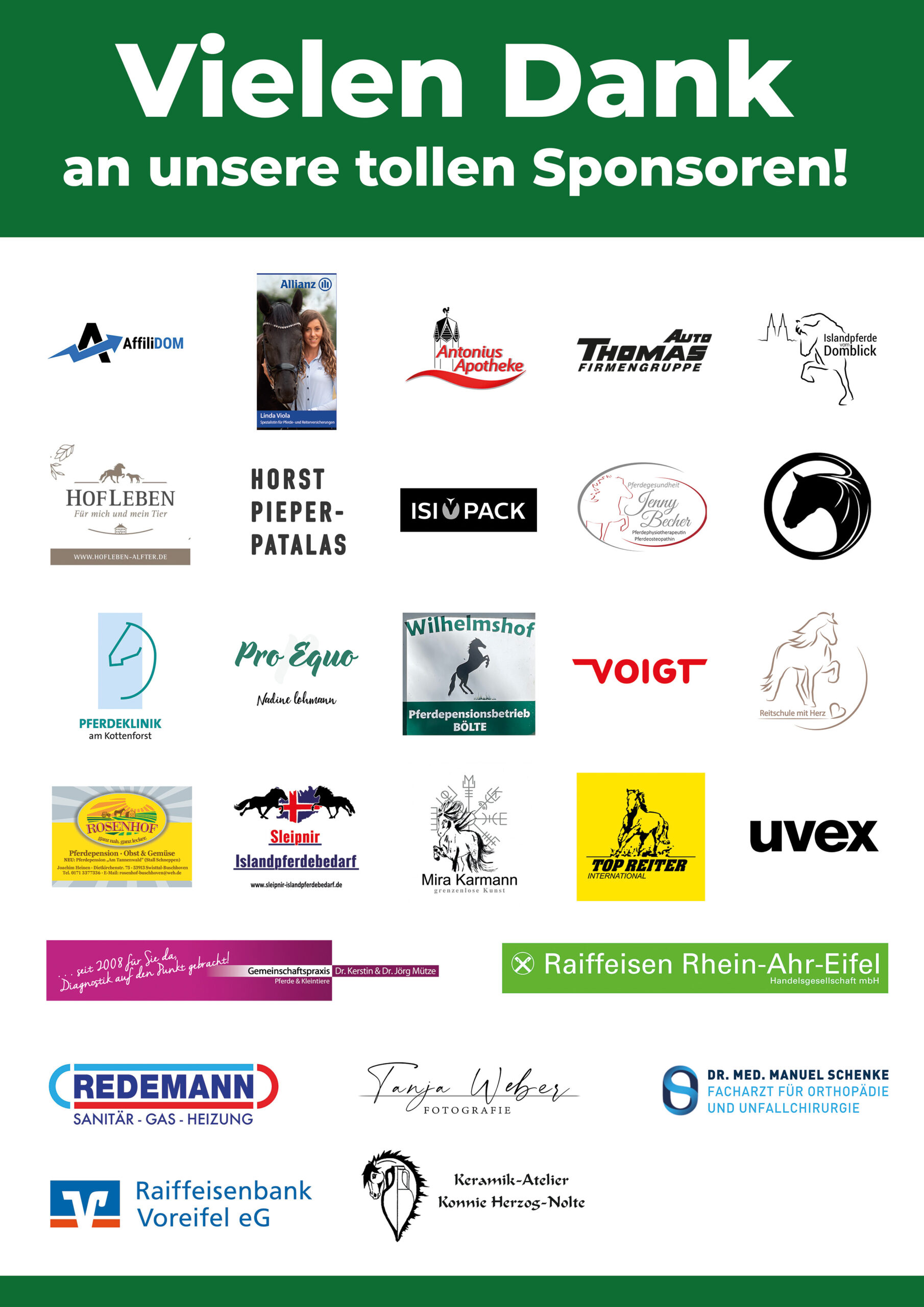 Sponsorenplakat OSI Kottenforst 2024