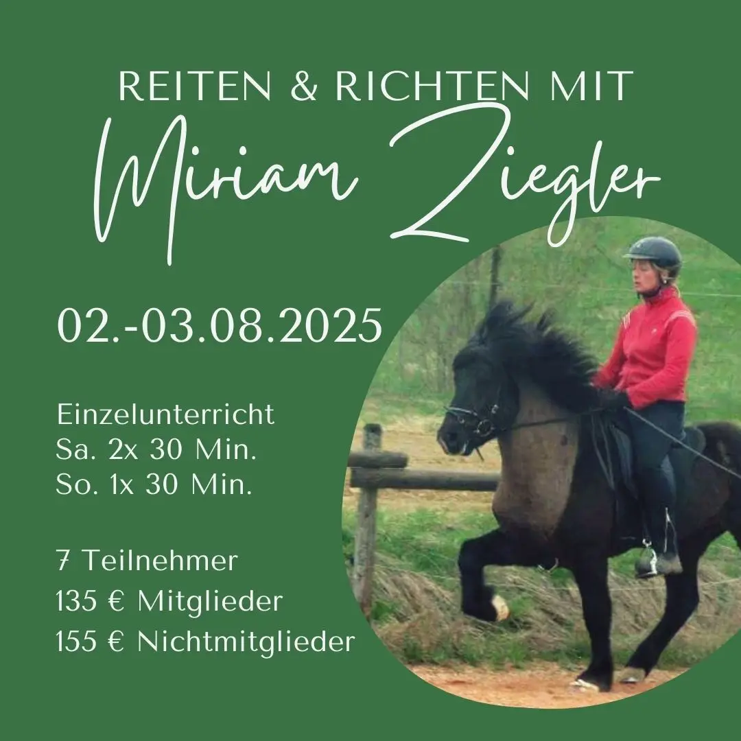 Miriam Ziegler Kurs 2025 RSVK