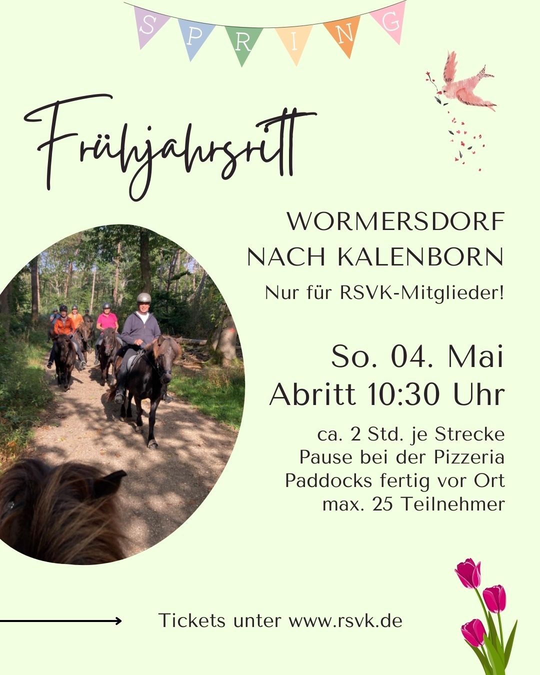 Frühjahrsritt 2025
