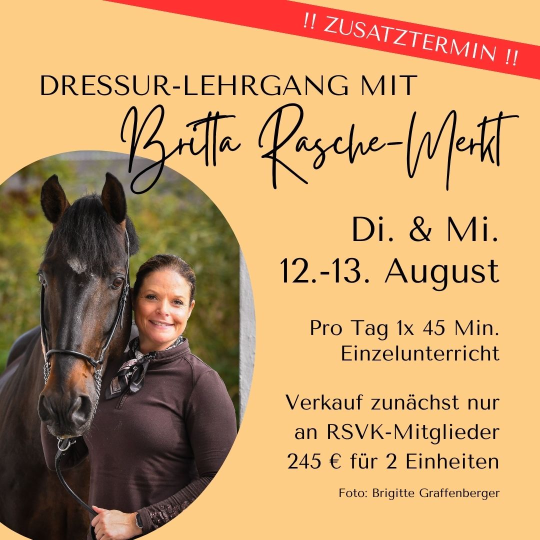 Kurs mit Britta Rasche-Merkt im August 2025