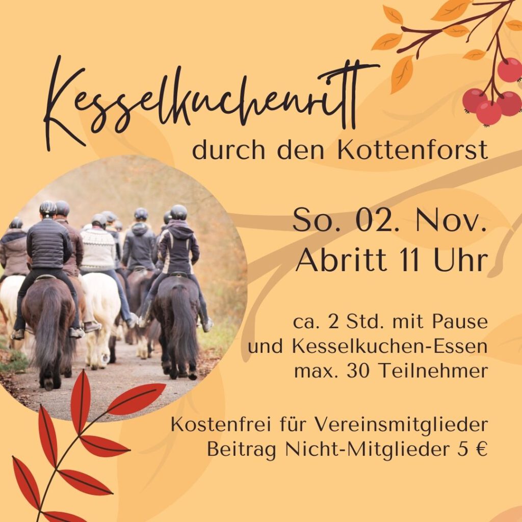 Kesselkuchenritt 2025