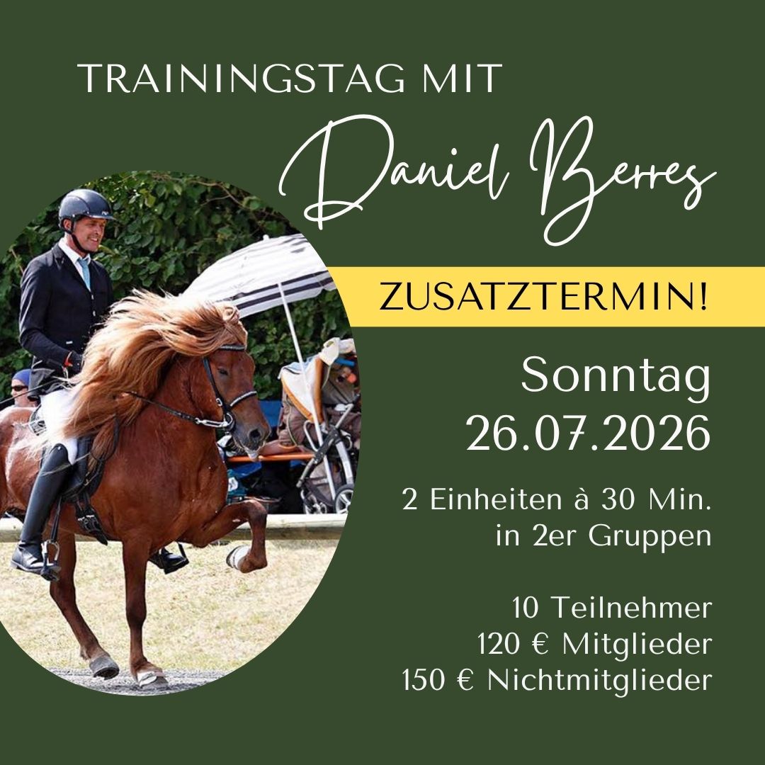 Kurs mit Daniel Berres Juli 2026