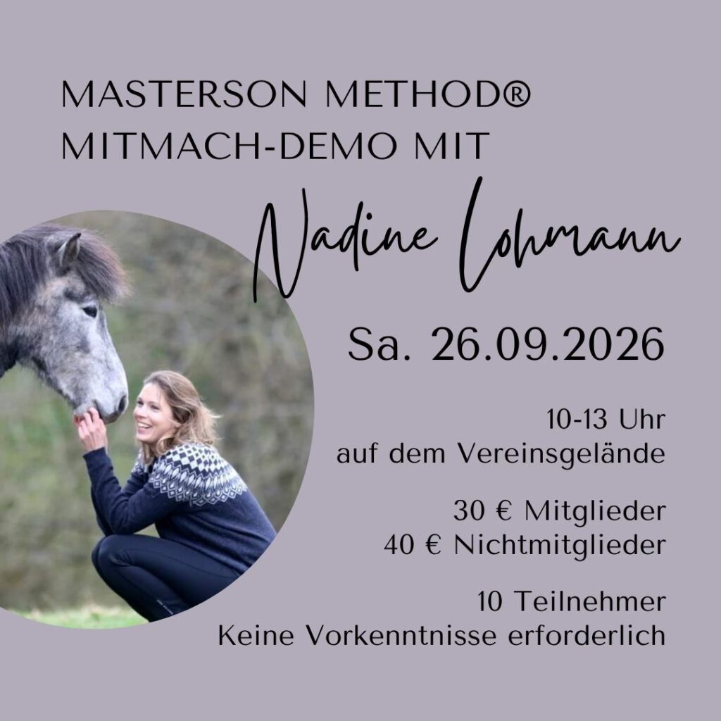 Masterson Method Mitmach Demo RSVK