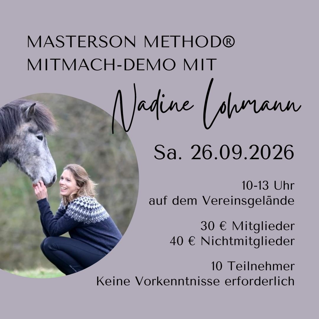 Masterson Method Mitmach Demo RSVK